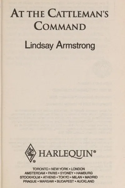 Capa de At The Cattleman's Command