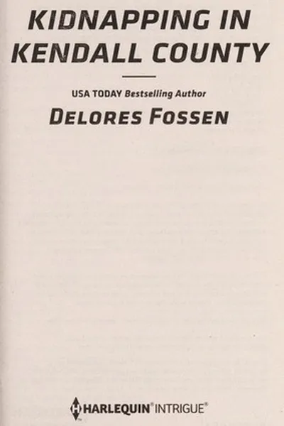 Capa de Kidnapping in Kendall County
