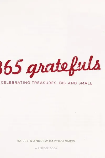 Capa de 365 gratefuls