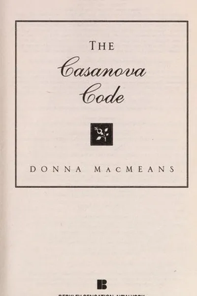 Capa de The Casanova code