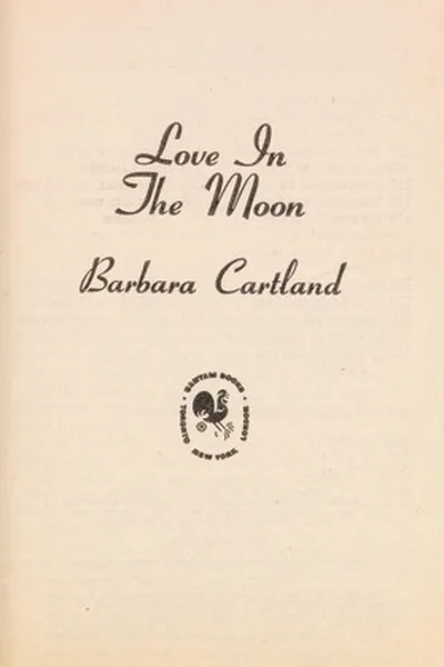 Capa de Love in the Moon