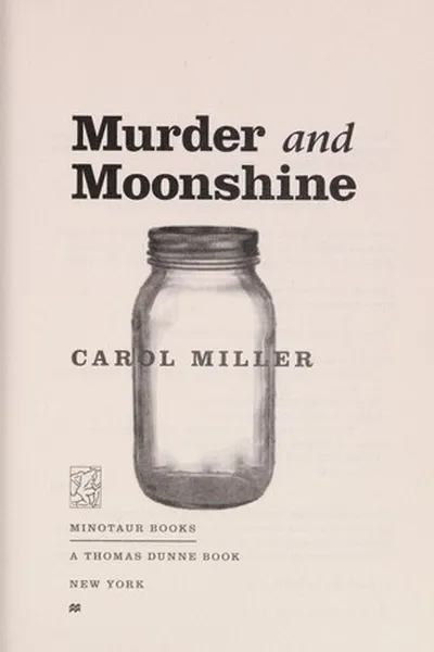 Capa de Murder and moonshine