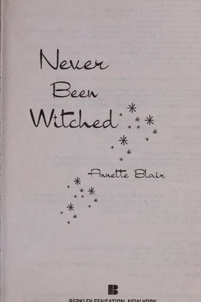 Capa de Never been witched