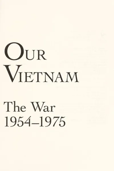 Capa de Our Vietnam