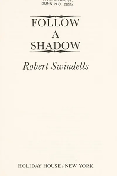 Capa de Follow a shadow