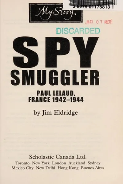 Capa de Spy smuggler