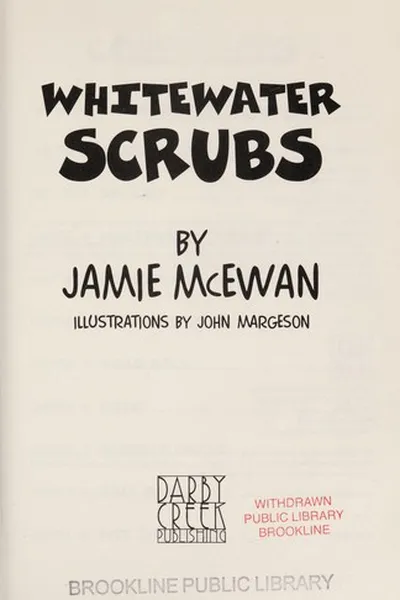 Capa de Whitewater Scrubs