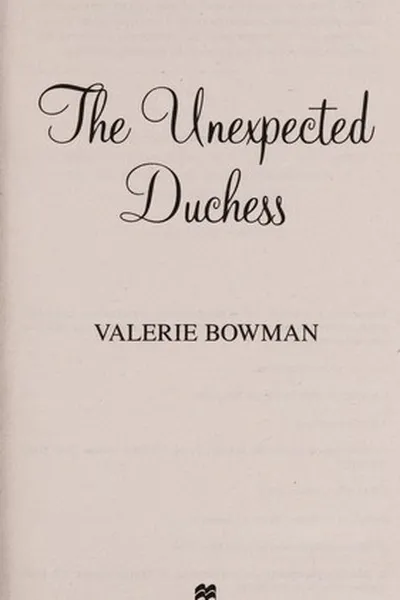 Capa de The Unexpected Duchess