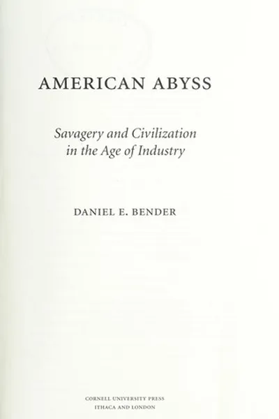 Capa de American abyss