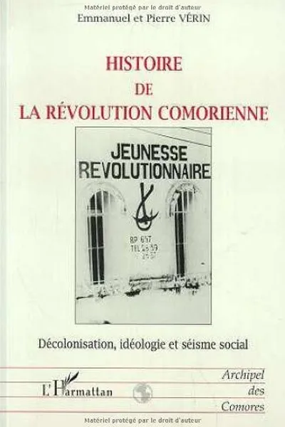 Capa de Histoire de la révolution comorienne