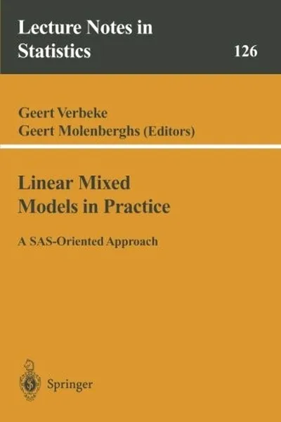 Capa de Linear mixed models for longitudinal data