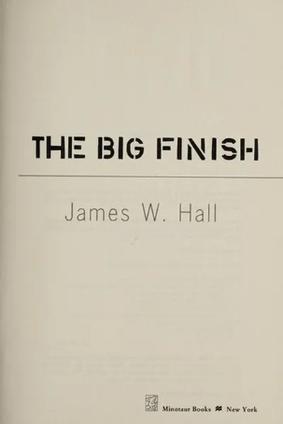 Capa de The big finish