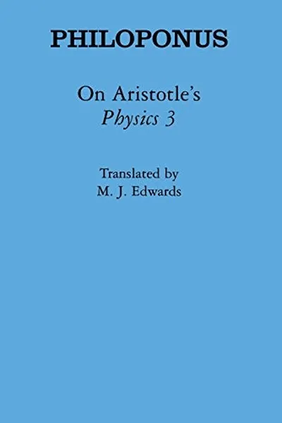 Capa de On Aristotle's Physics 3