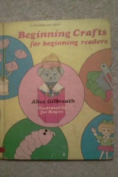 Capa de Beginning crafts for beginning readers