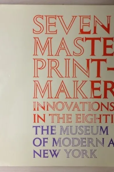 Capa de Seven master printmakers