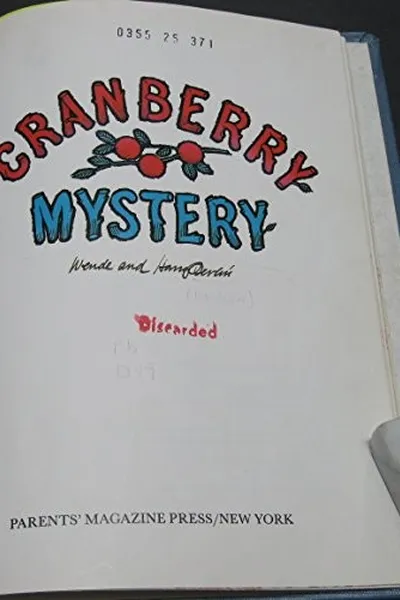 Capa de Cranberry Mystery