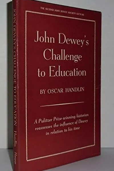 Capa de John Dewey's challenge to education