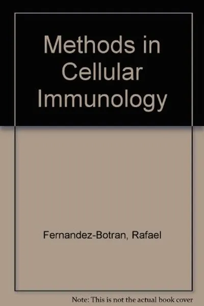 Capa de Methods in cellular immunology