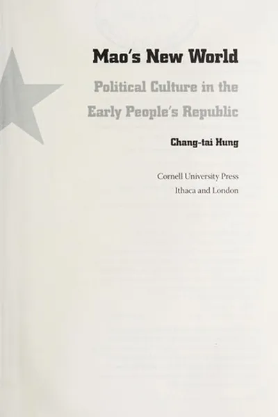 Capa de Mao's new world