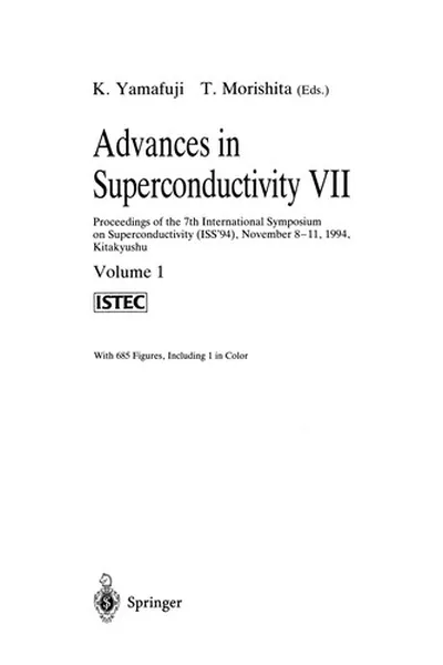 Capa de Advances in Superconductivity VII