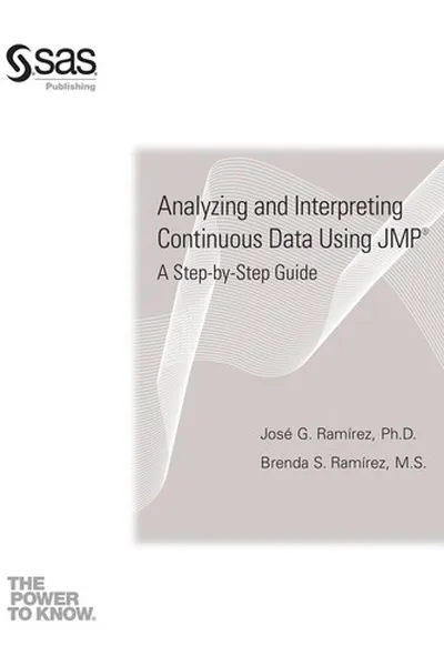 Capa de Analyzing and Interpreting Continuous Data Using JMP