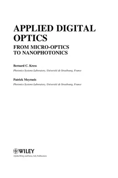 Capa de Applied Digital Optics