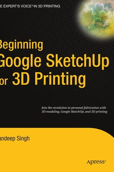 Capa de Beginning Google SketchUp for 3D printing