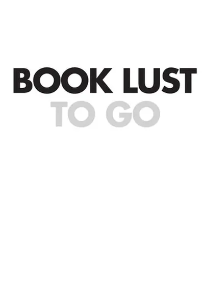 Capa de Book lust to go
