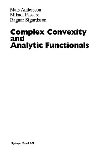 Capa de Complex Convexity and Analytic Functionals