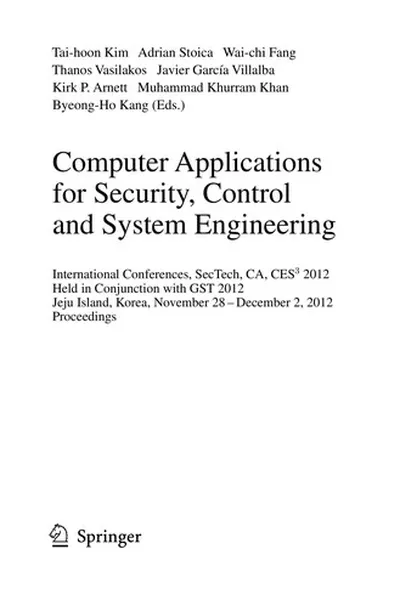 Capa de Computer Applications for Security, Control and System Engineering