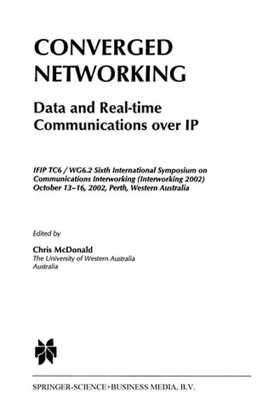 Cover of Converged Networking