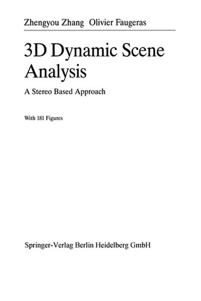 Capa de 3D Dynamic Scene Analysis