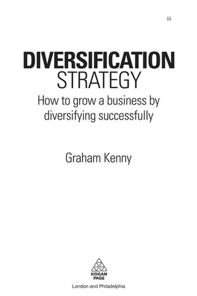 Capa de Diversification strategy