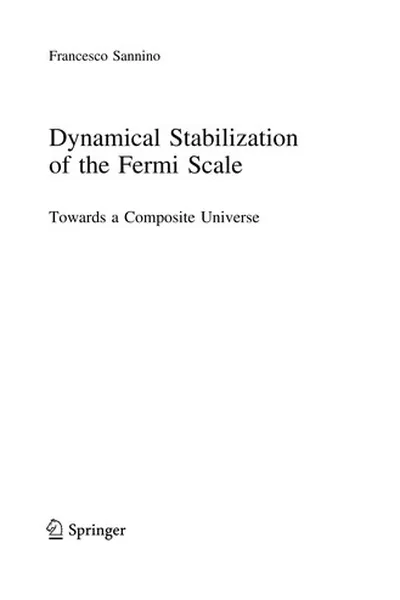 Capa de Dynamical Stabilization of the Fermi Scale