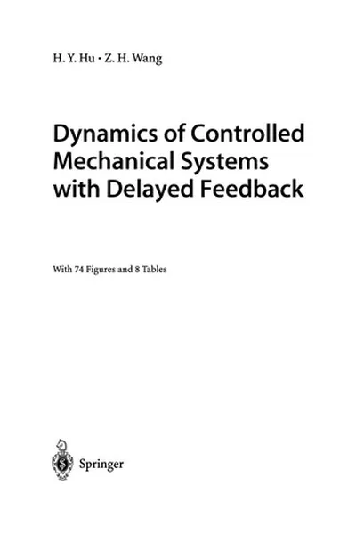 Capa de Dynamics of Controlled Mechanical Systems with Delayed Feedback
