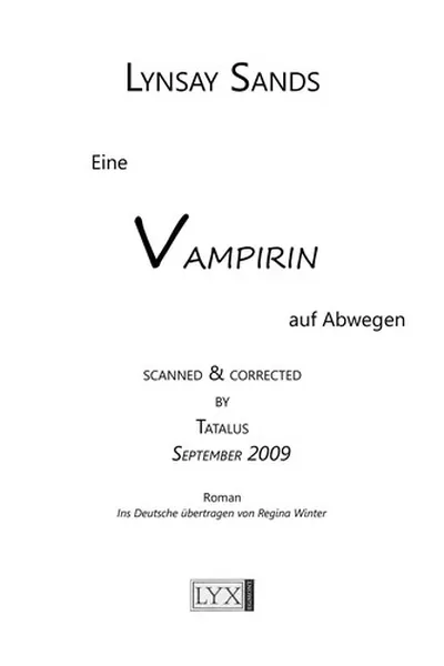 Capa de Eine Vampirin auf Abwegen