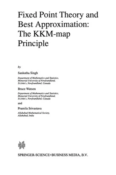 Capa de Fixed Point Theory and Best Approximation: The KKM-map Principle