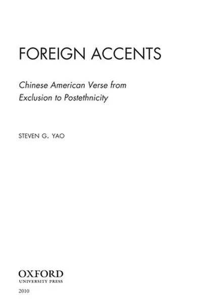 Capa de Foreign accents
