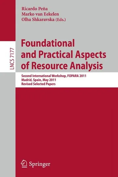 Capa de Foundational and Practical Aspects of Resource Analysis