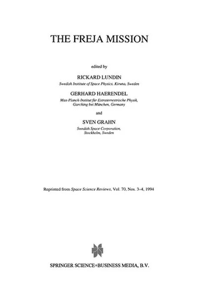 Capa de The Freja Mission