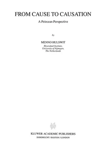 Capa de From cause to causation