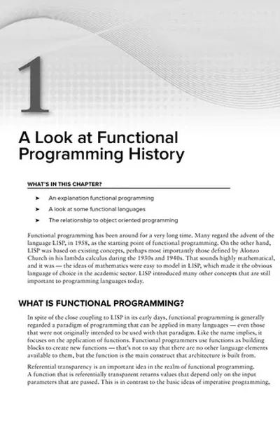 Capa de Functional programming in C#