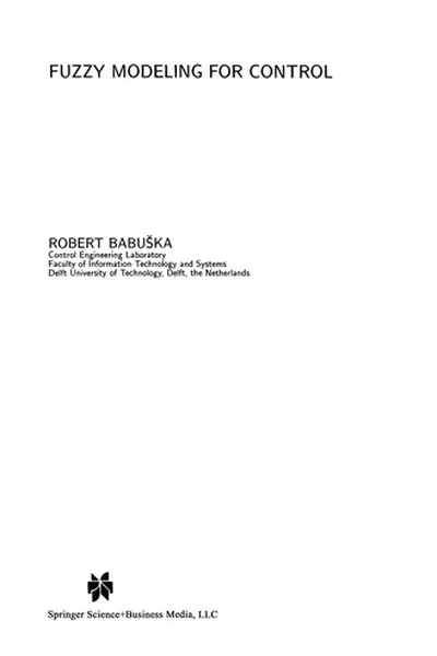 Capa de Fuzzy modeling for control
