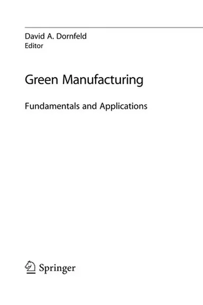 Capa de Green Manufacturing