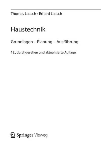 Cover of Haustechnik
