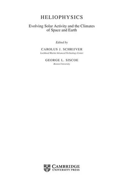 Cover of Heliophysics