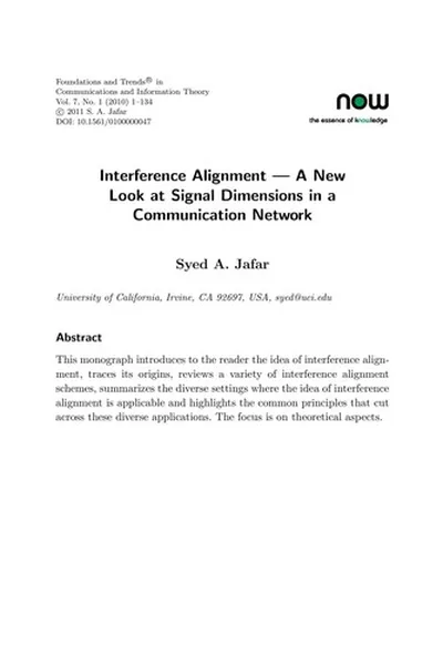 Capa de Interference alignment
