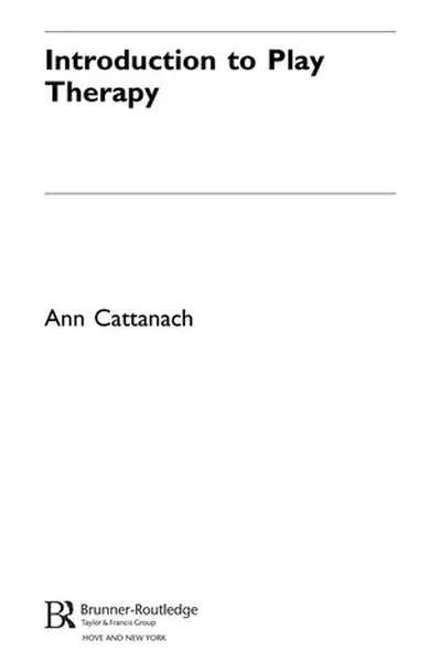 Capa de Introduction to play therapy