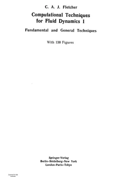 Capa de Computational techniques for fluid dynamics