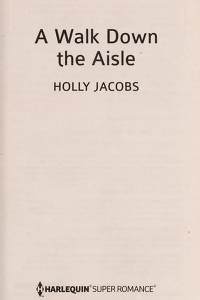 Capa de A walk down the aisle